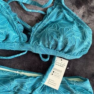 Teal Bikini Set Size M - New With Tags